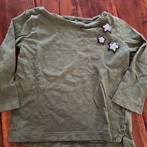 Olive green shirt